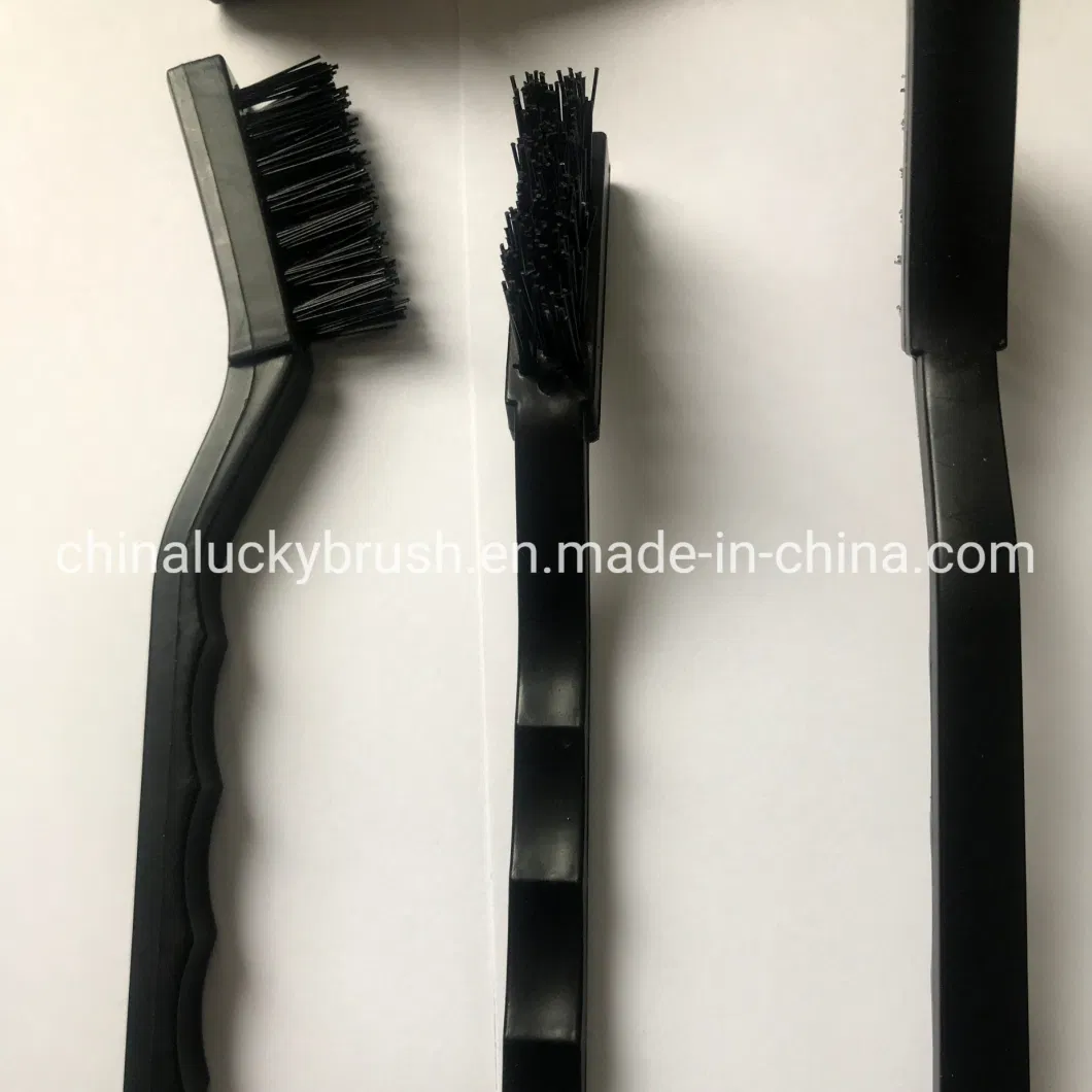 Handle Brush Hardware Tools /7inch Tooth Brush Wire Brush Set//Mini Cleaning Polishing Wire Brush (YY-689)