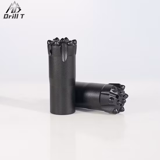 R32 45 mm Mining Top Hammerbohrer Gesteinsbohrer Gewindeknopfbohrer